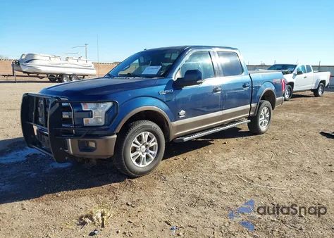 2016 Ford F-150 King Ranch из США, поврежденный, VIN 1FTEW1EG9GFA37202